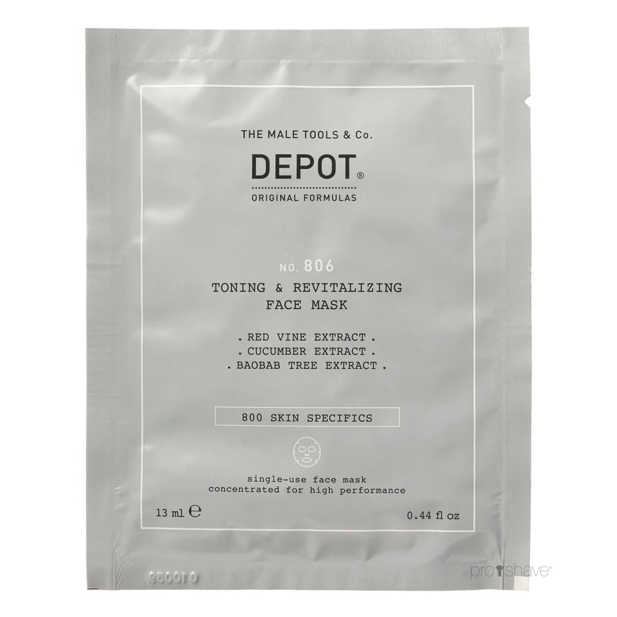 Toning & Revitalizing Face Mask, No. 806, 1 stk.