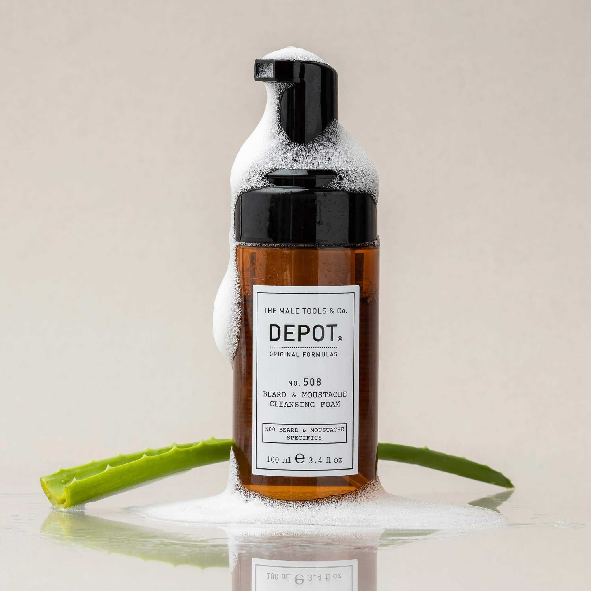 Beard & Moustache Cleansing Foam, No. 508, 100 ml.
