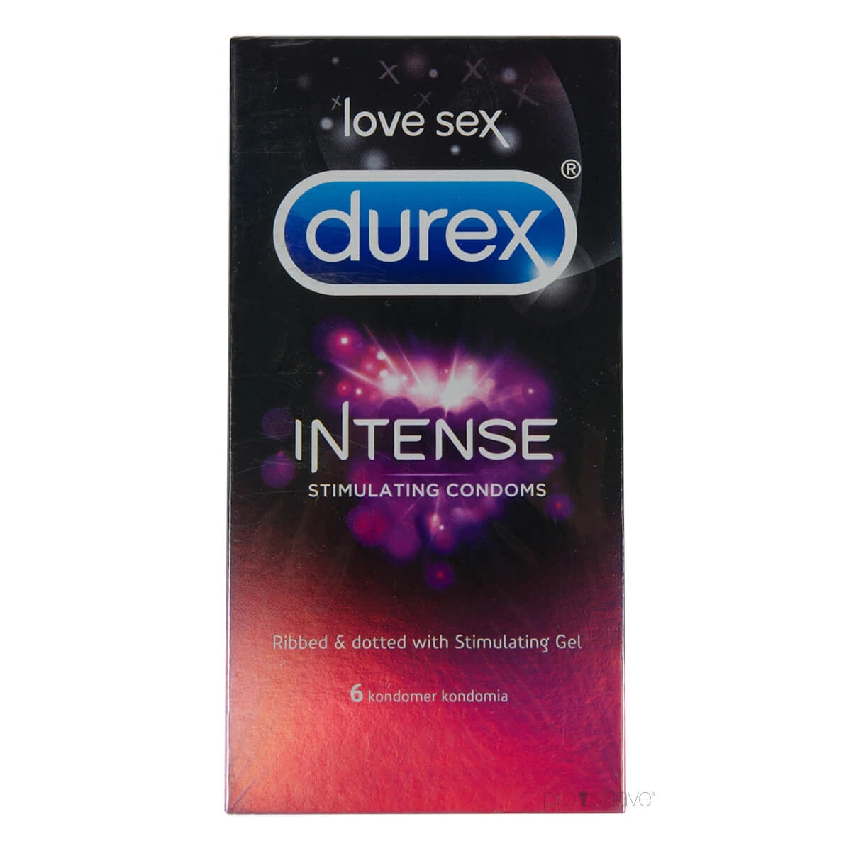 Kondomer Intense, 6 stk.