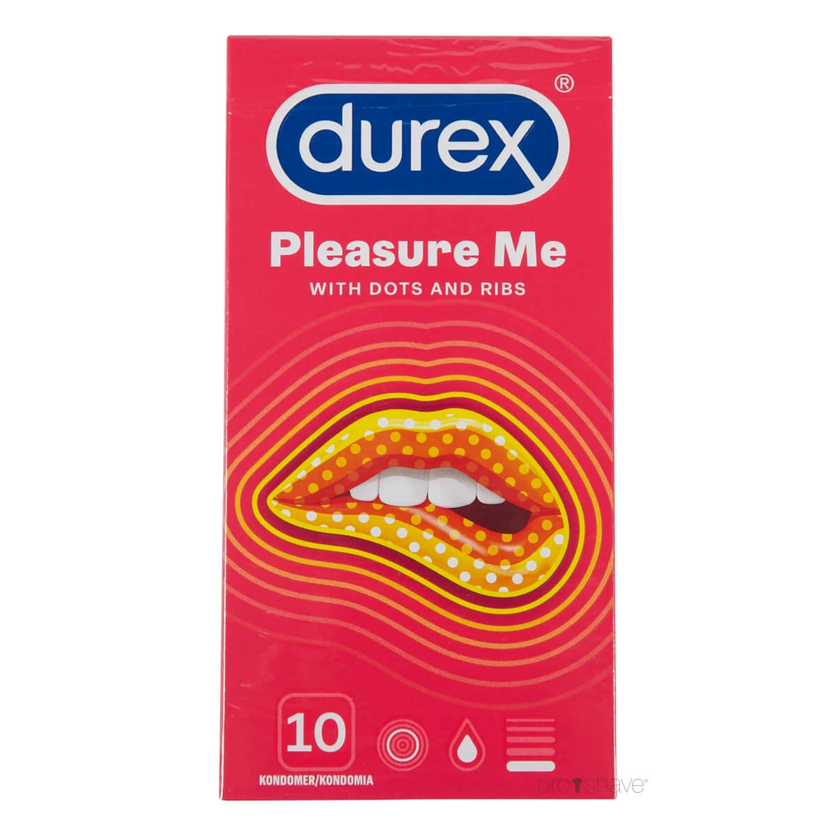 Kondomer Pleasure Me, 10 stk.