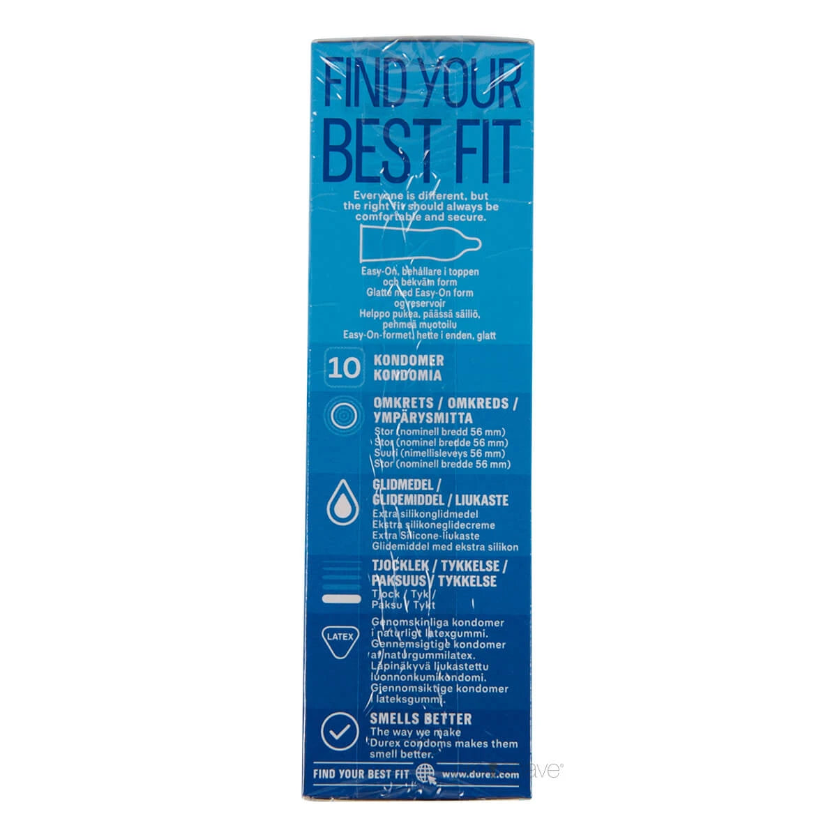 Kondomer Extra Safe, 10 stk.