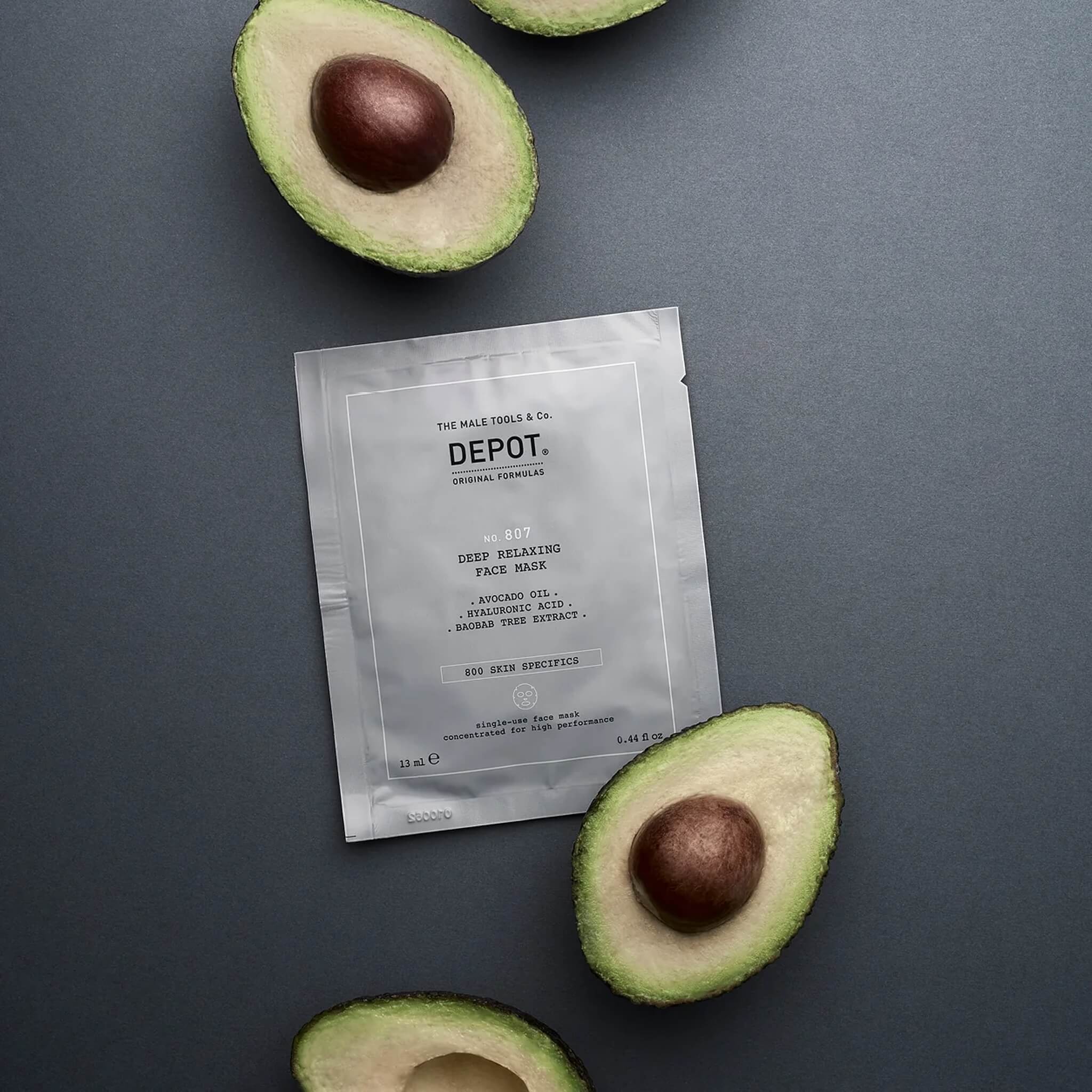 Deep Relaxing Face Mask, No. 807, 1 stk.