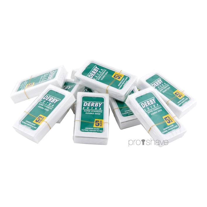 Extra, Coated DE-Barberblade, 1 Stang, 20x5 stk. (100 stk.)