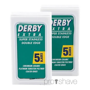 Extra, Coated DE-Barberblade, 1 Stang, 20x5 stk. (100 stk.)