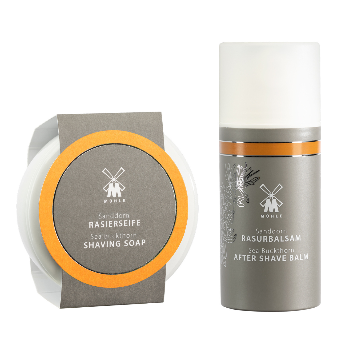 Havtorn Sæt, Barbersæbe og Aftershave Balm