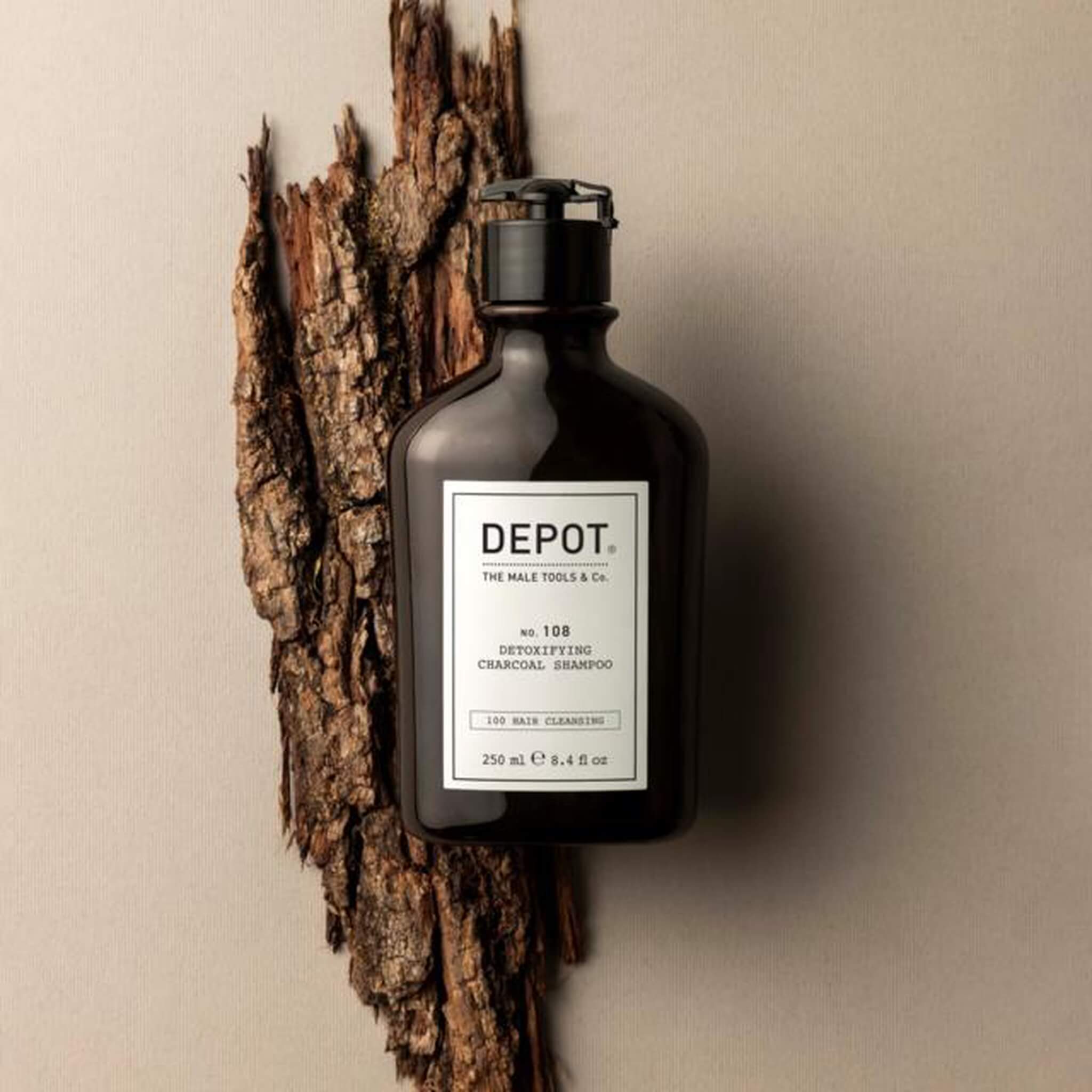 Detoxifying Charcoal Shampoo, No. 108, 250 ml.