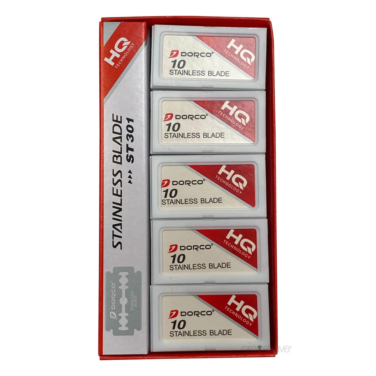 ST-301 DE-Barberblade, 1 Stang, 10x10 stk. (100 stk.)