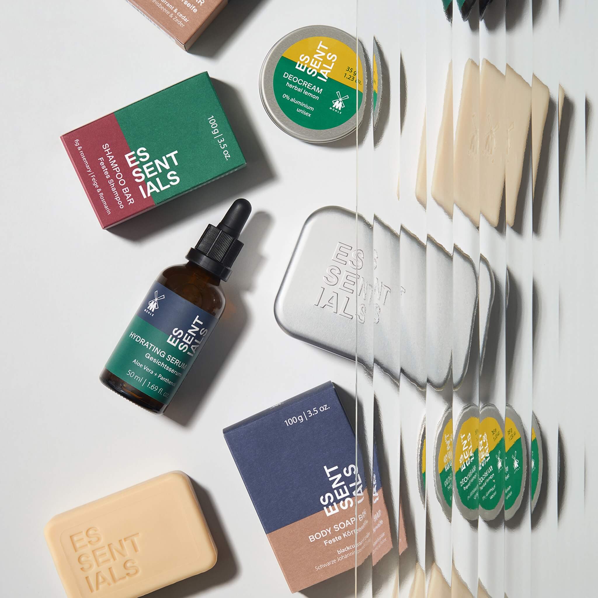 Body Bar Soap, Blackcurrant & Cedar, Essentials, 100 gr.