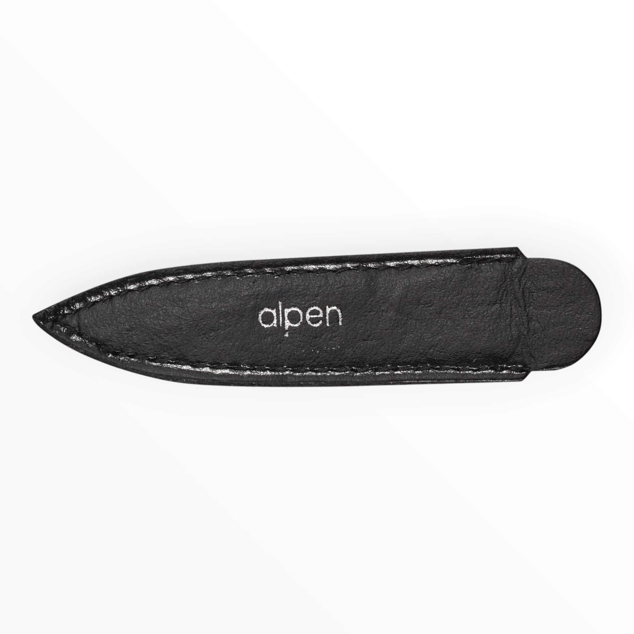Etui til Saks, Læder, 12 cm.