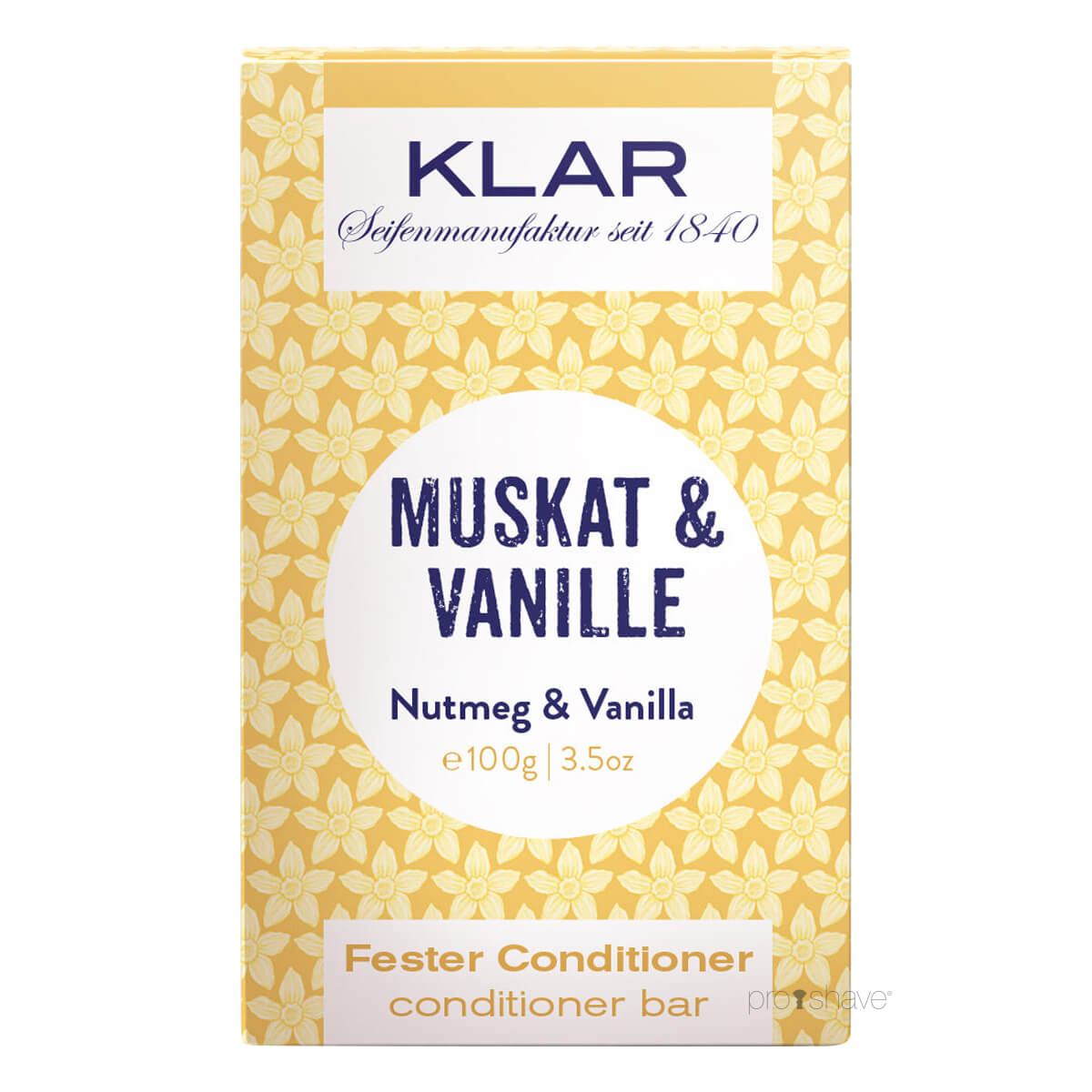 Conditioner Bar, Muskatnød & Vanilje, 100 gr.