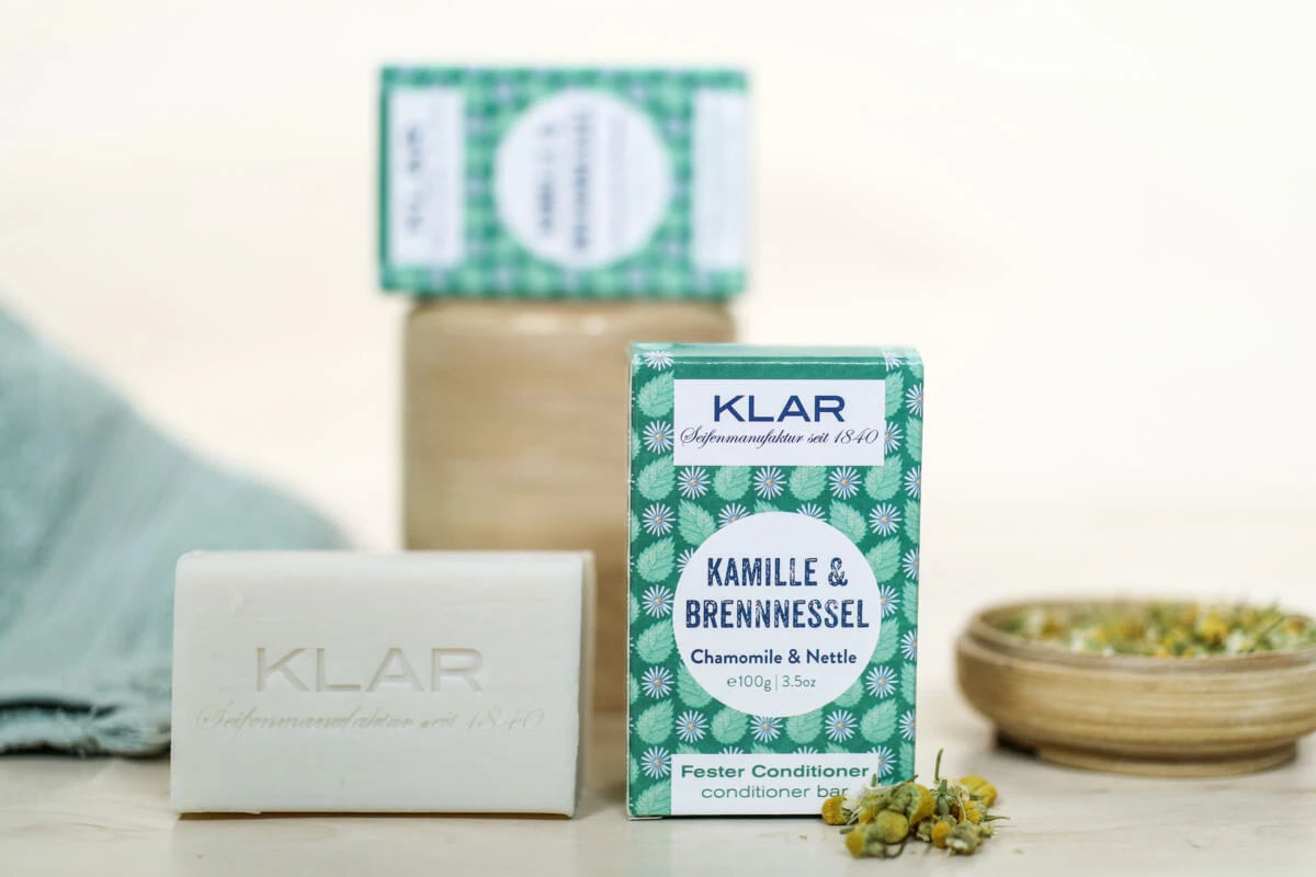 Shampoo Bar, Kamille & Brændenælde, 100 gr.