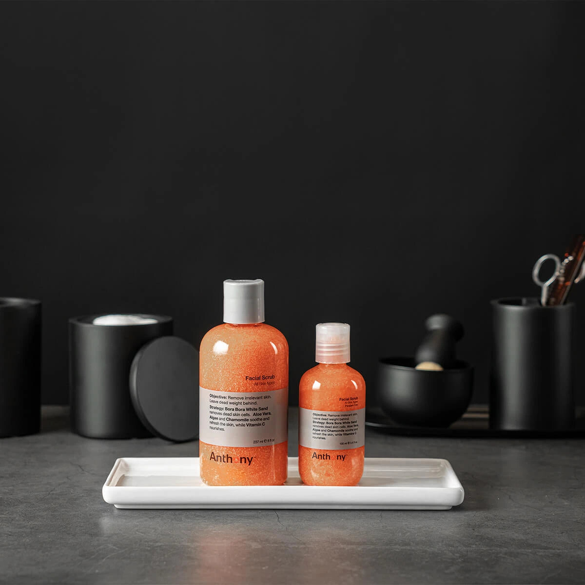Facial Scrub, Rejsestørrelse, 100 ml.