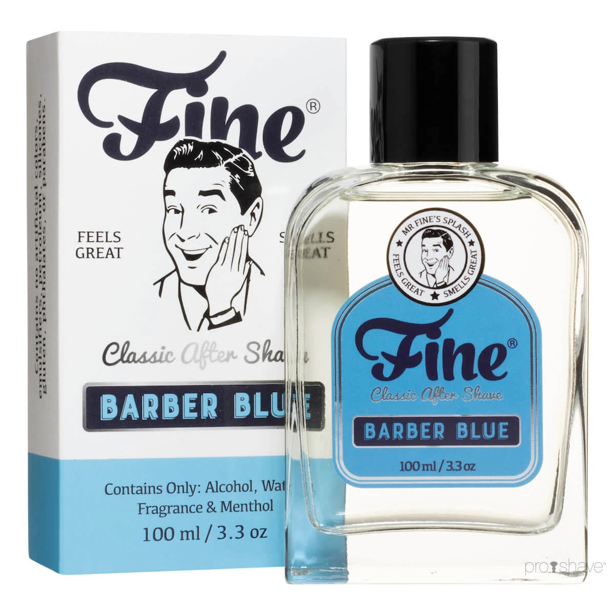 Barber Blue Aftershave, 100 ml.