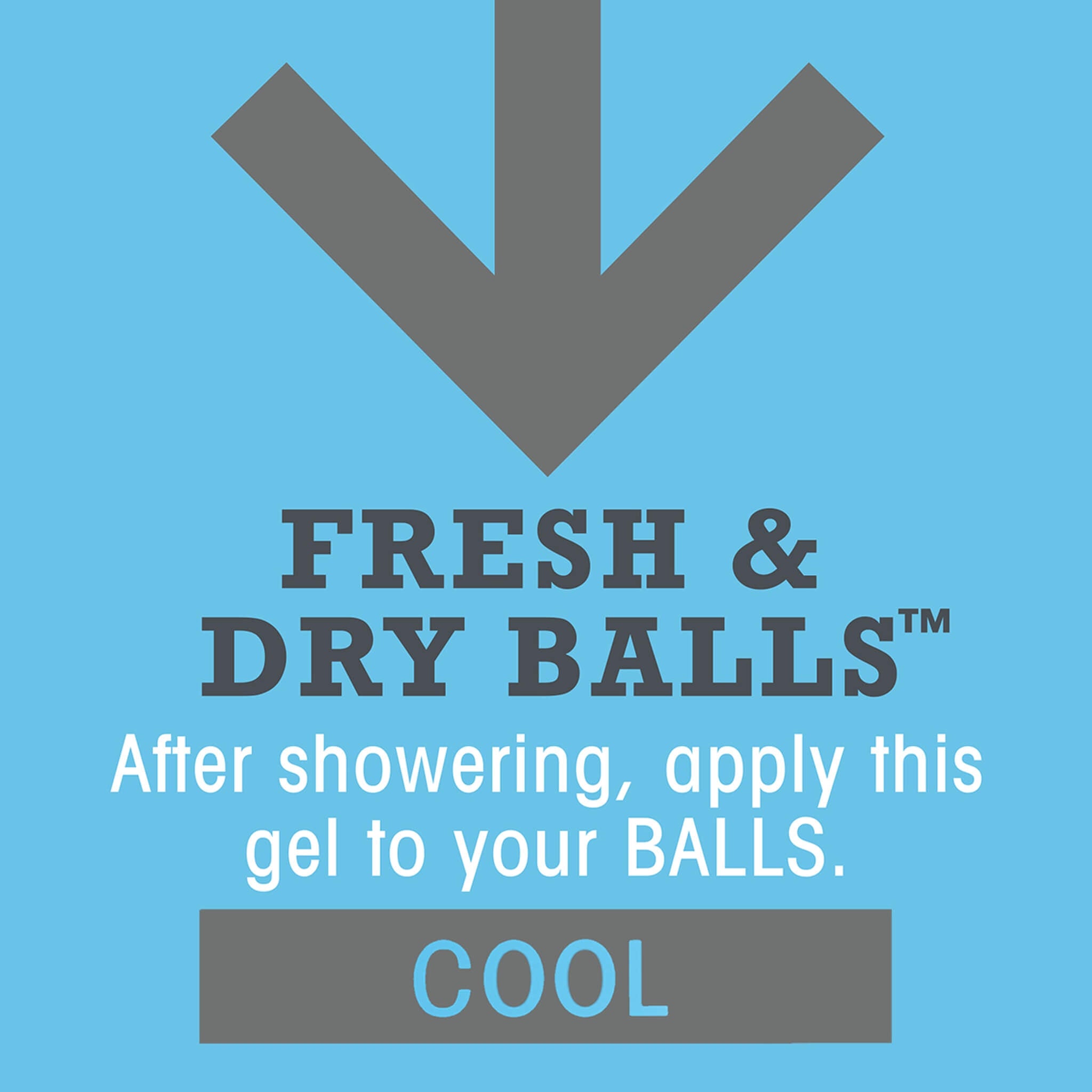 Fresh & Dry Balls, Cool, 75 ml.