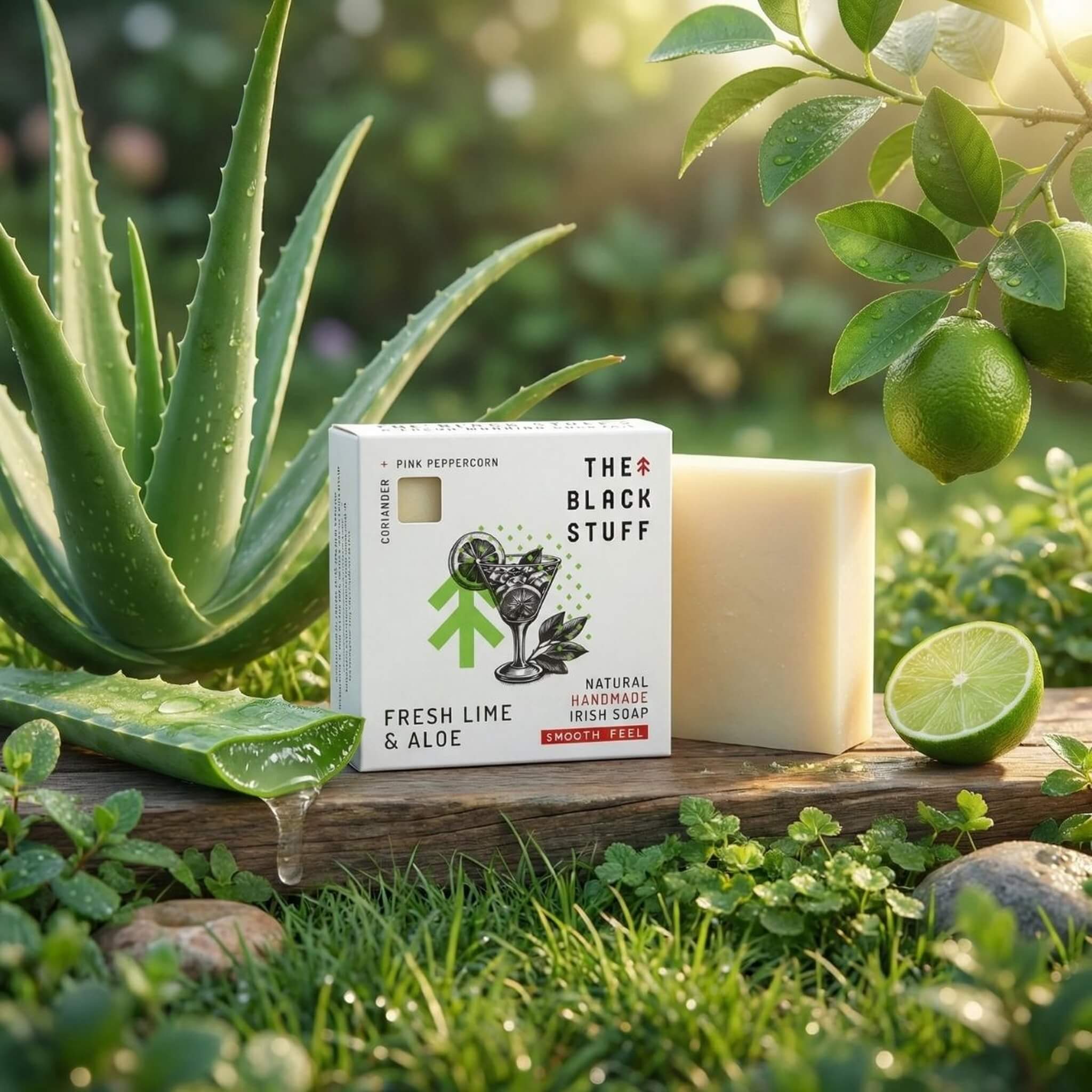Sæbe, Fresh Lime and Aloe, 135 g.