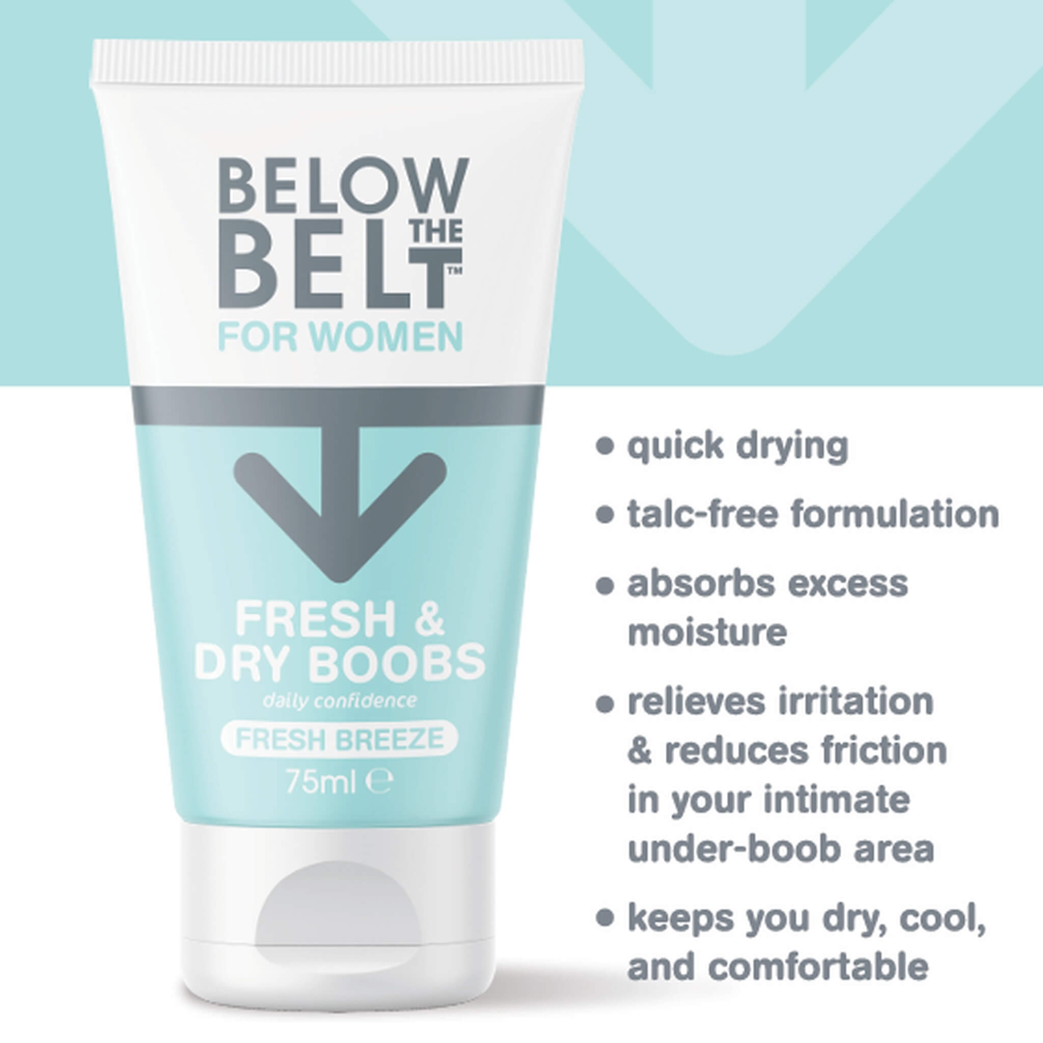 Fresh & Dry Boobs - Woman, Fresh Breeze, 75 ml.