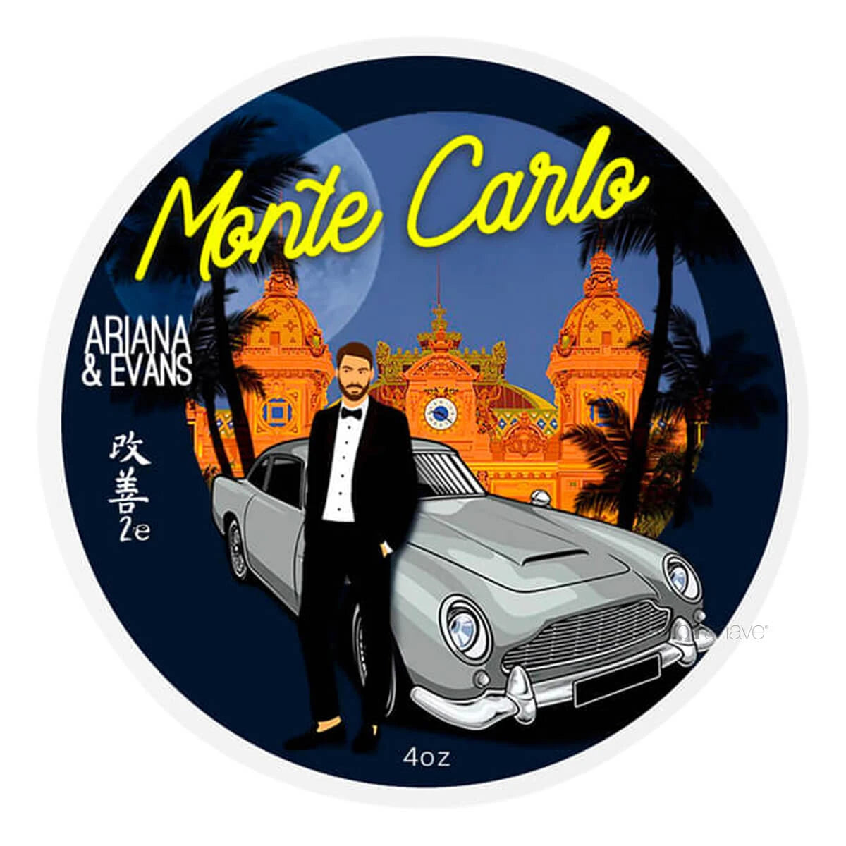 Barbersæbe, Monte Carlo, 118 ml.