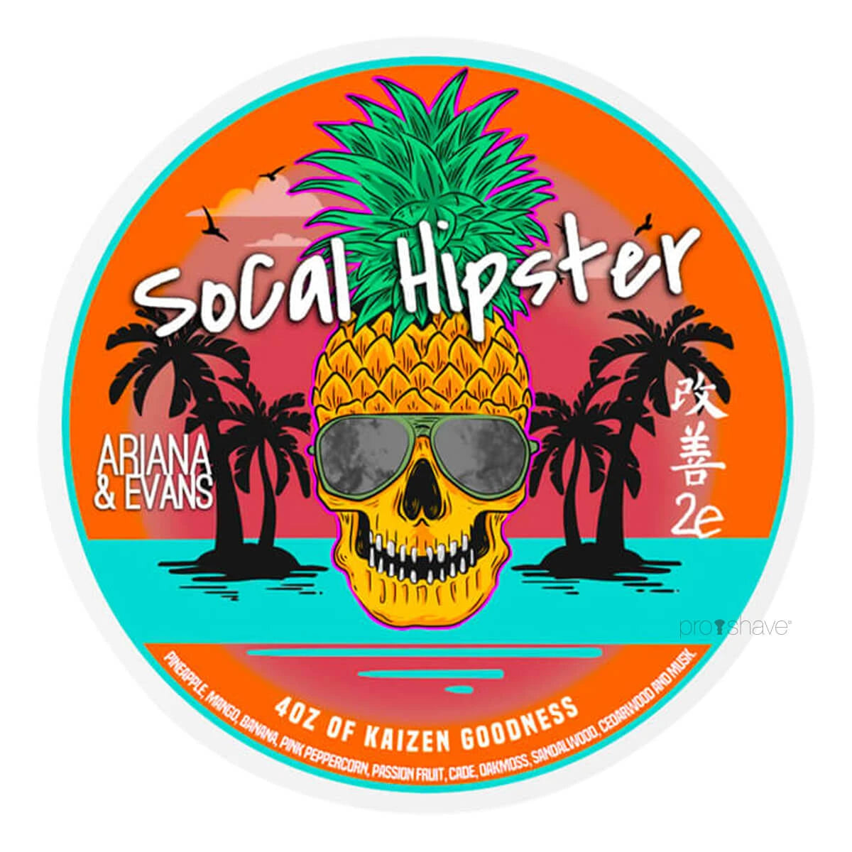 Barbersæbe, SoCal Hipster, 118 ml.