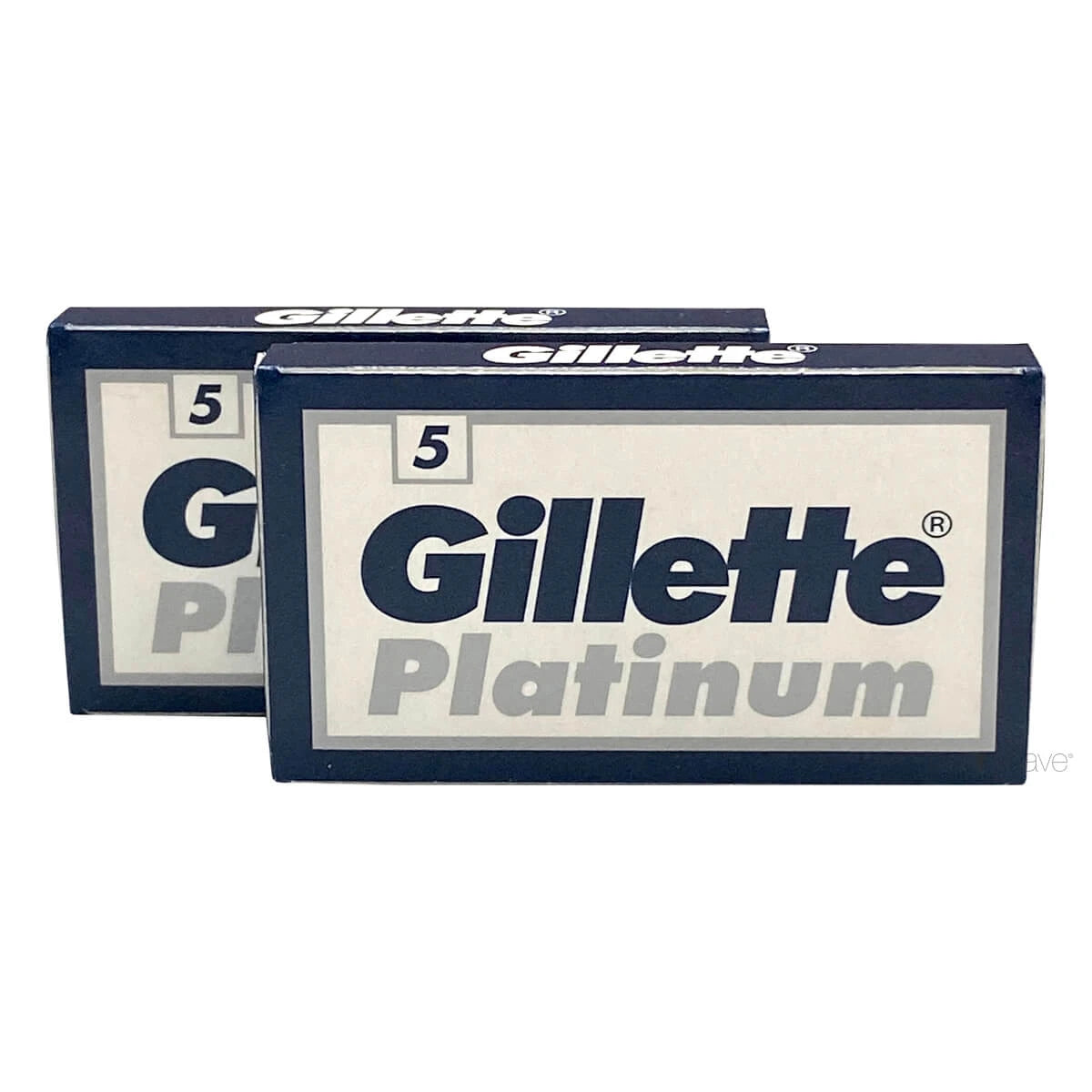 Platinum DE-Barberblade, 2x5 stk. (10 stk.)
