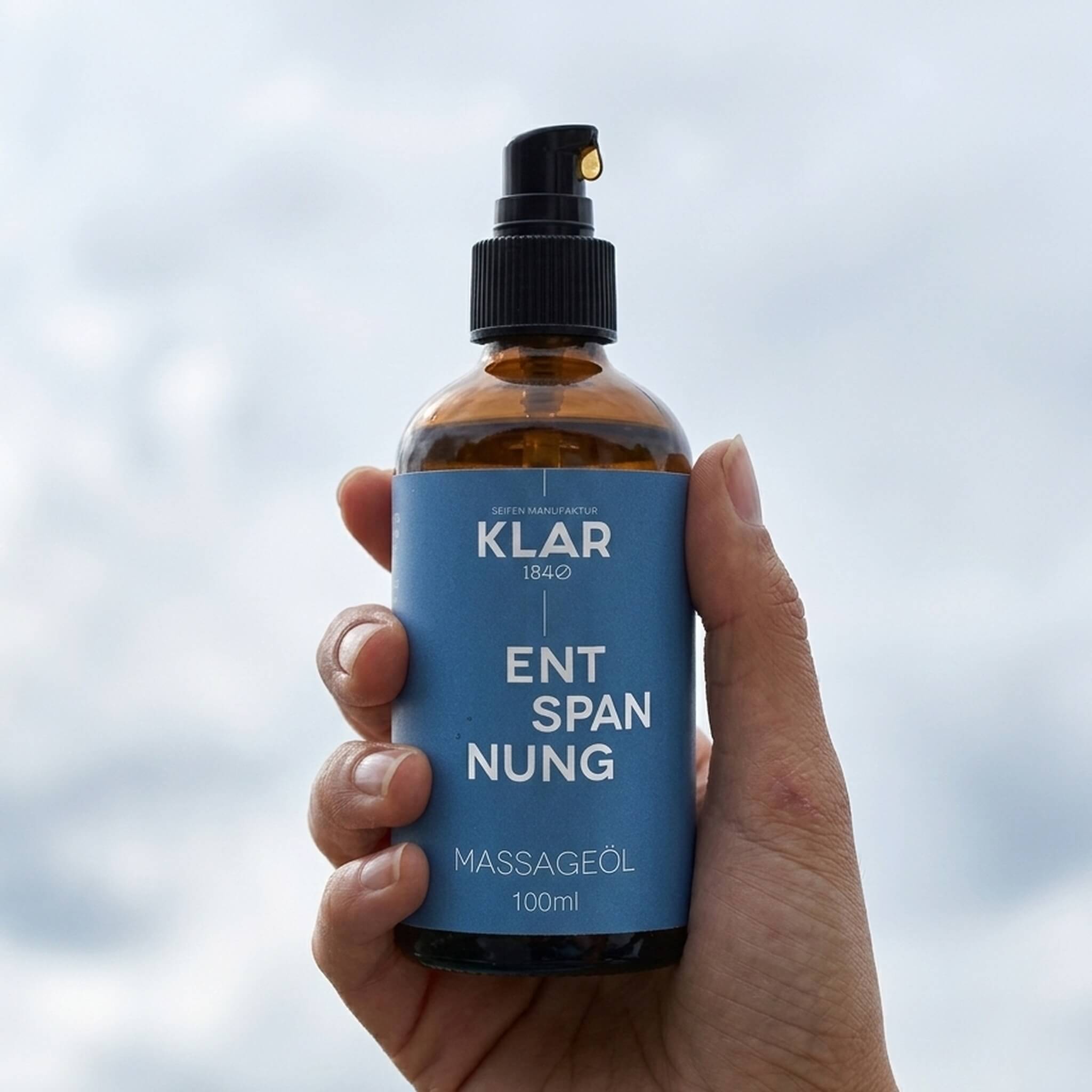 Massage Olie, 100 ml.