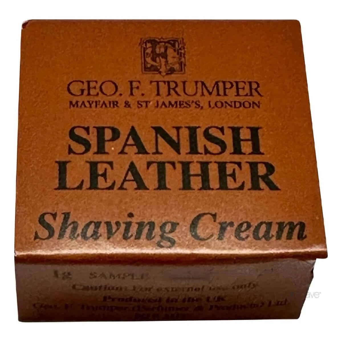 Barbercreme, Spanish Leather, Sample, 1 gr.