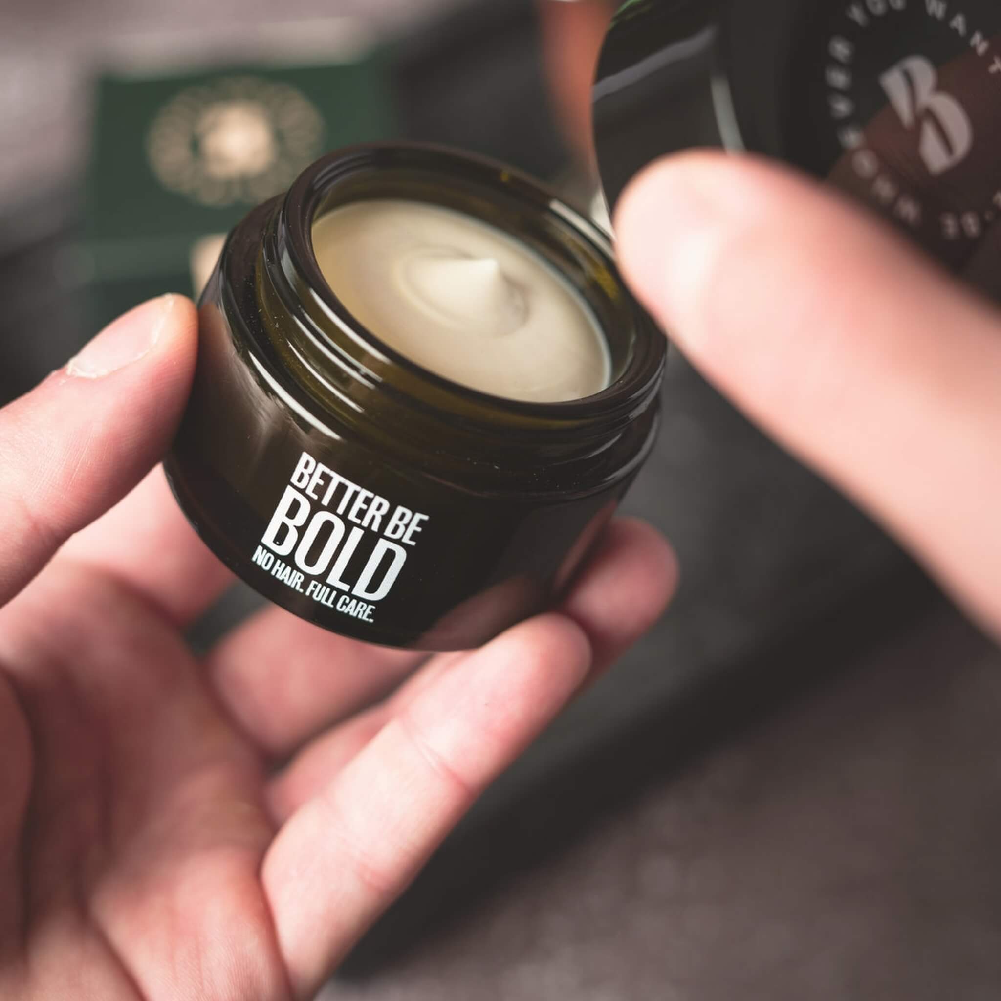 Moisturizing Bald Cream (0-3 mm.) - Matt Effect, 50 ml.