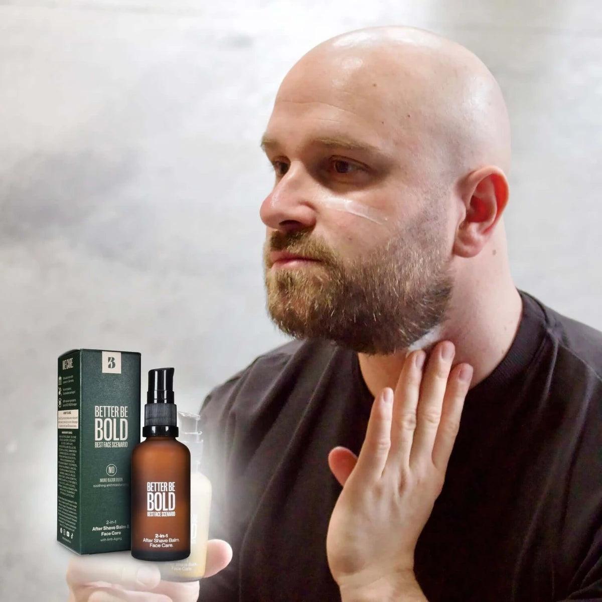 Best Face Scenario, 2in1 Aftershave Balm & Face Cream, 50 ml.