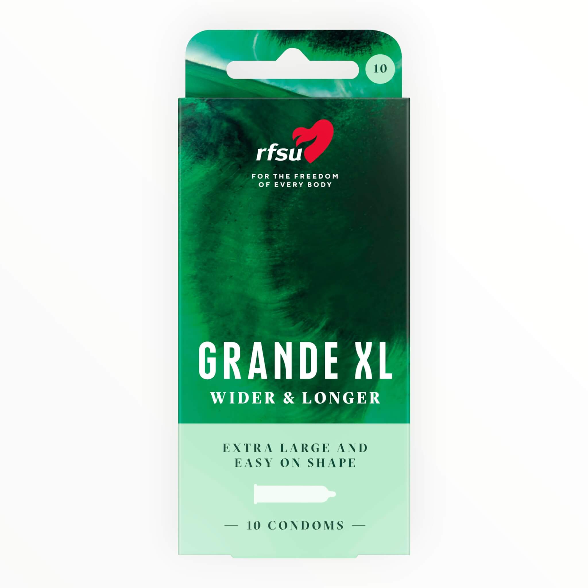 Grande XL Kondomer, 10 stk.