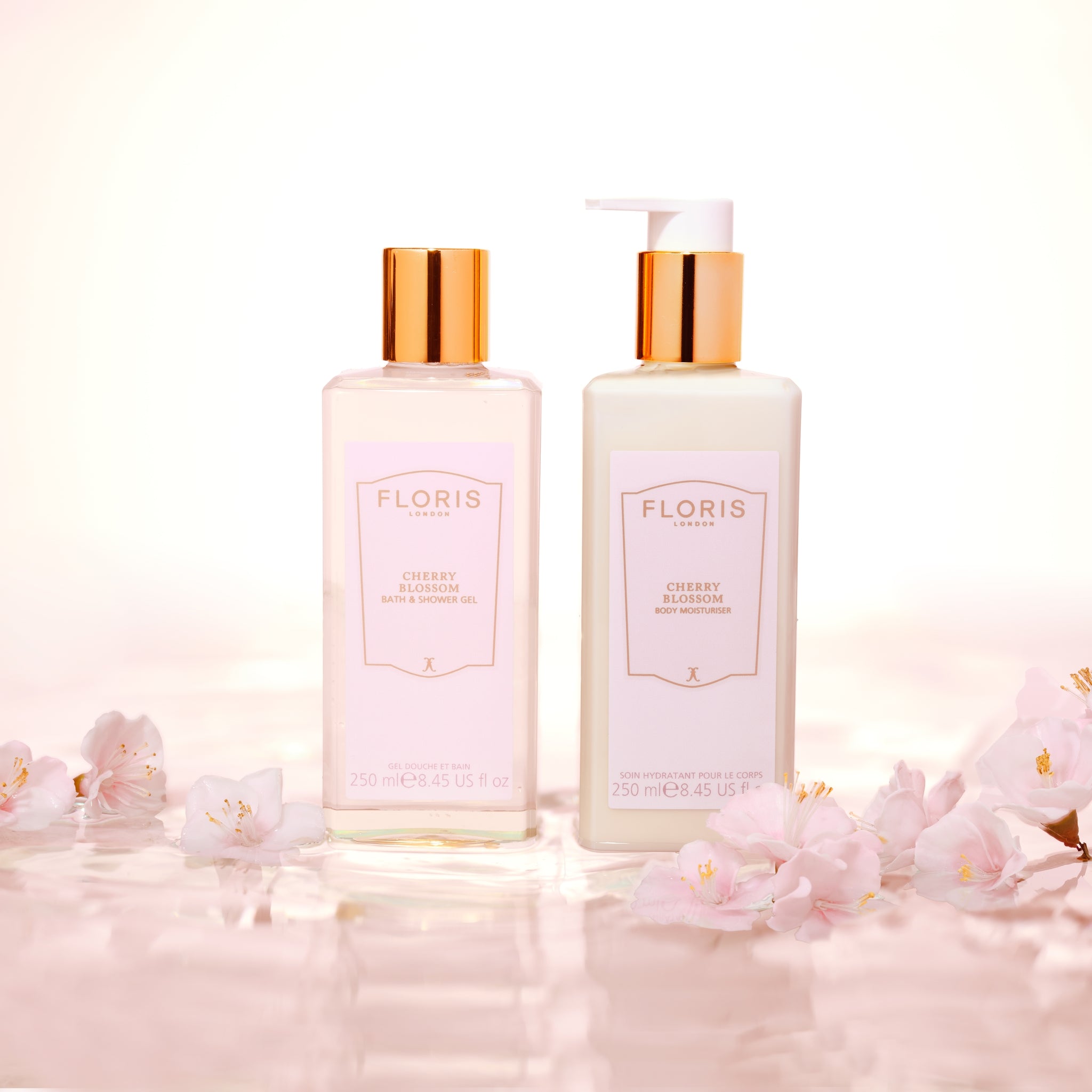 Cherry Blossom, Body Moisturiser, 250 ml.