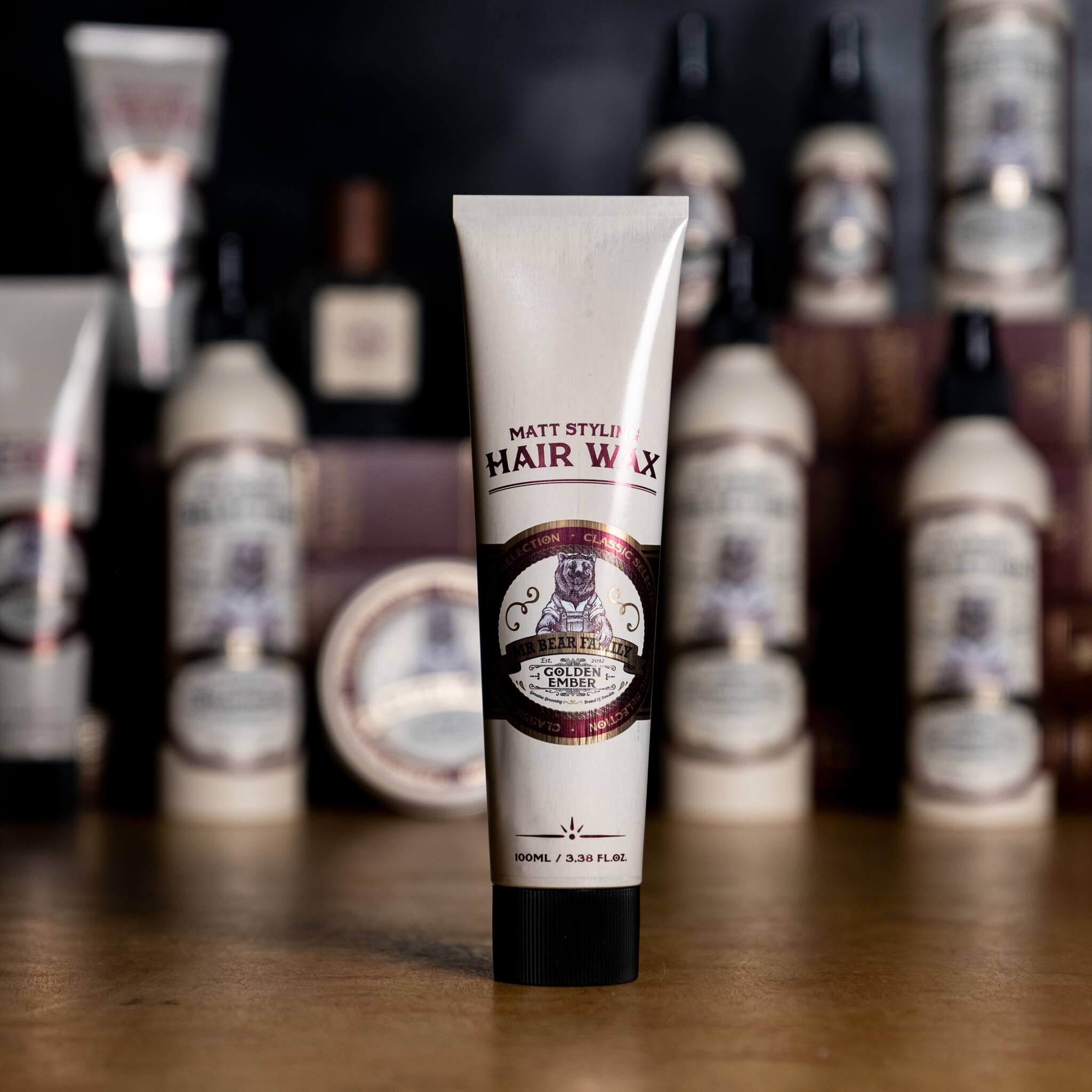 Hair Wax, Golden Ember, 100 ml.