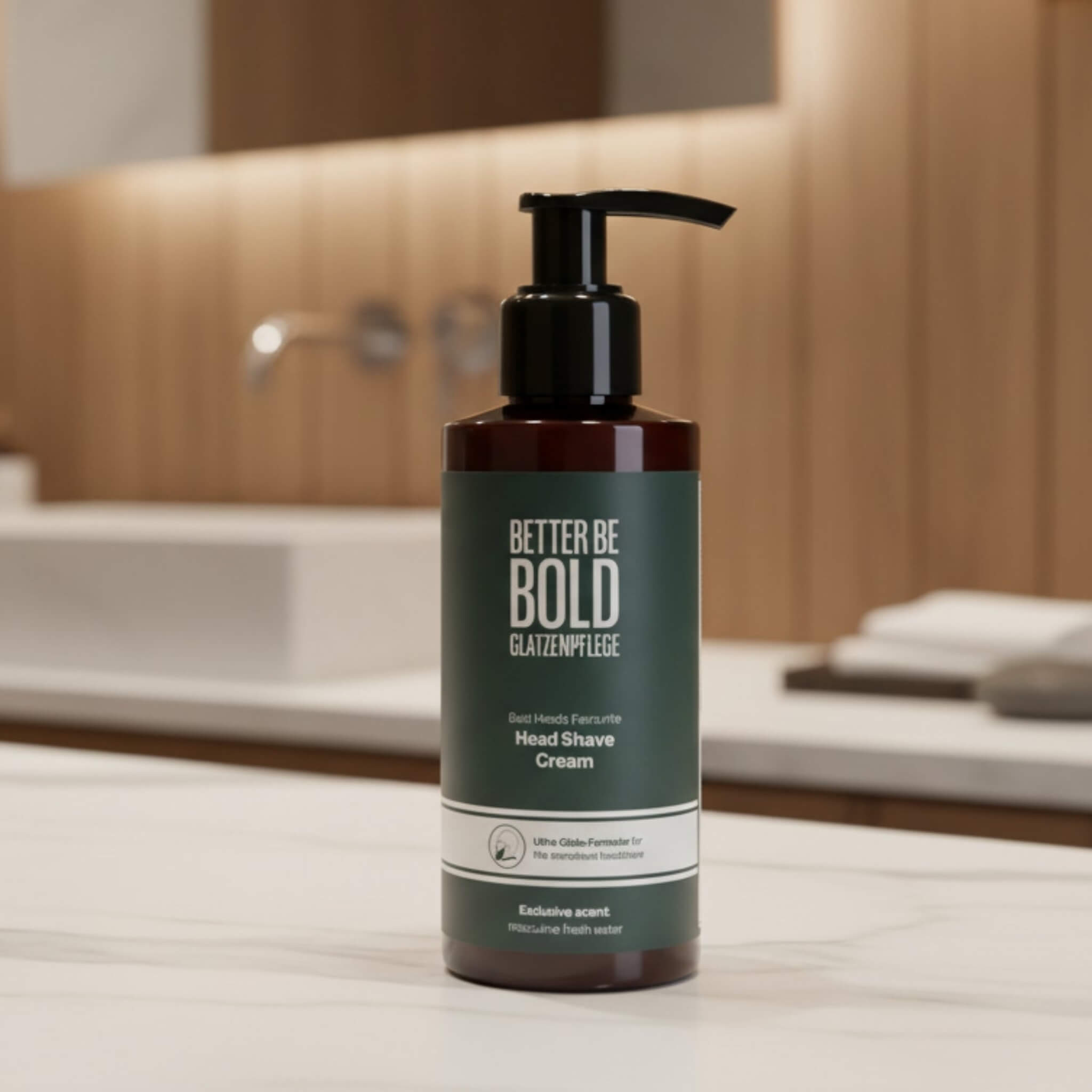Head Shave Cream, Ultra-glide formular, 150 ml.