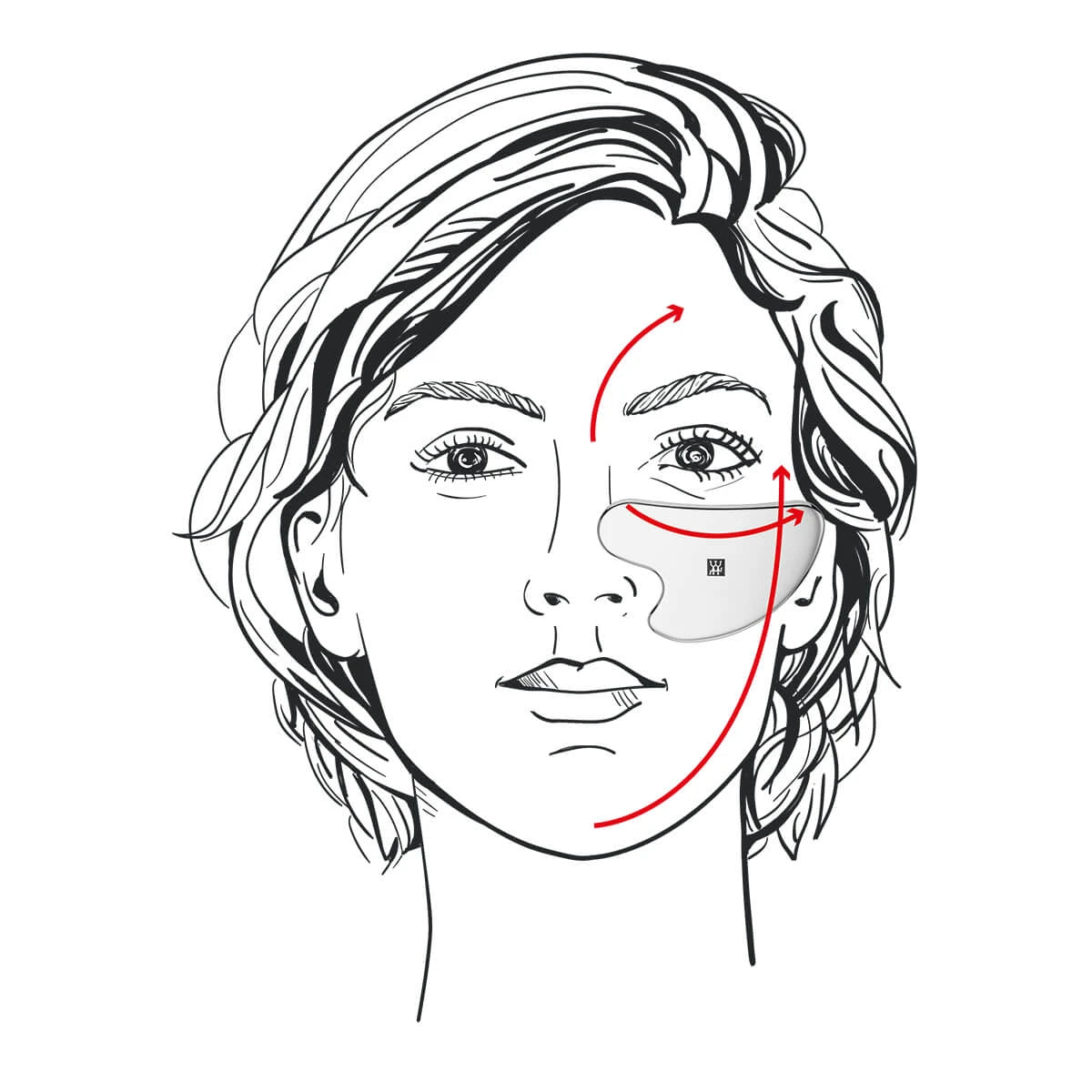 Facial Massager, Rustfrit Stål