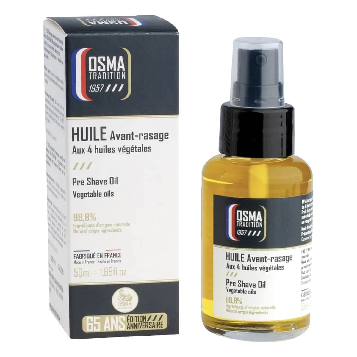 Preshave olie, 50 ml.