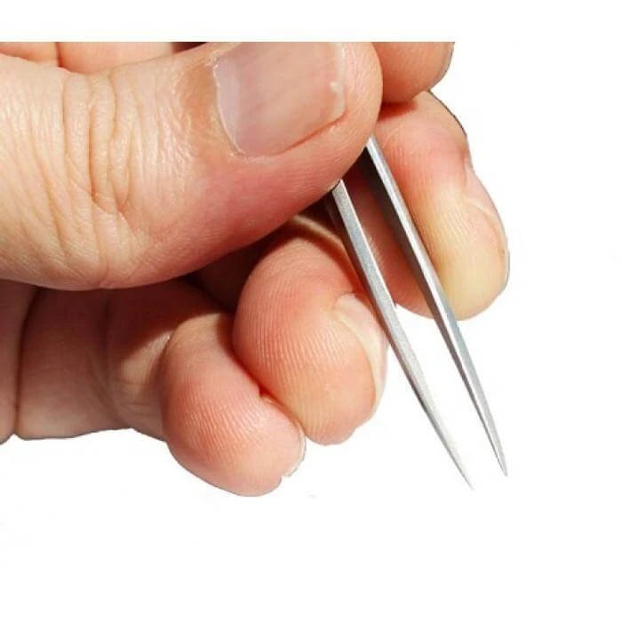 Pincetter, Flad og Spids, Stainless Steel