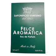 Eau de Parfum, Felce Aromatica, Sample, 0.9 ml.