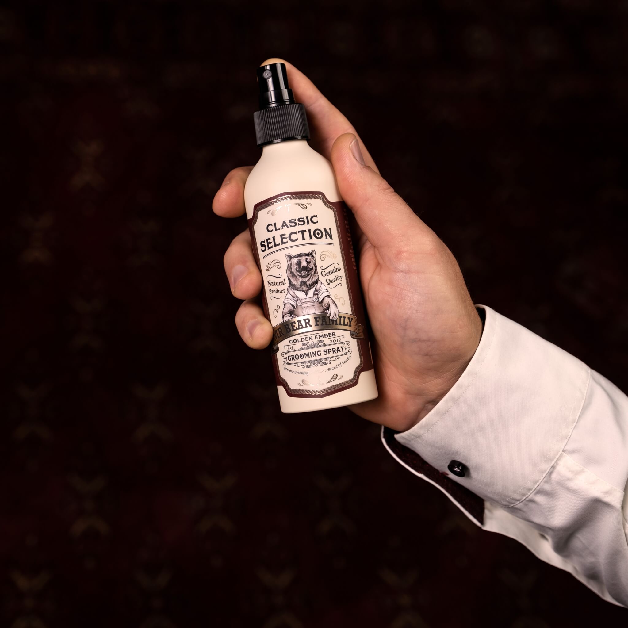 Grooming Spray, Golden Ember, 200 ml.