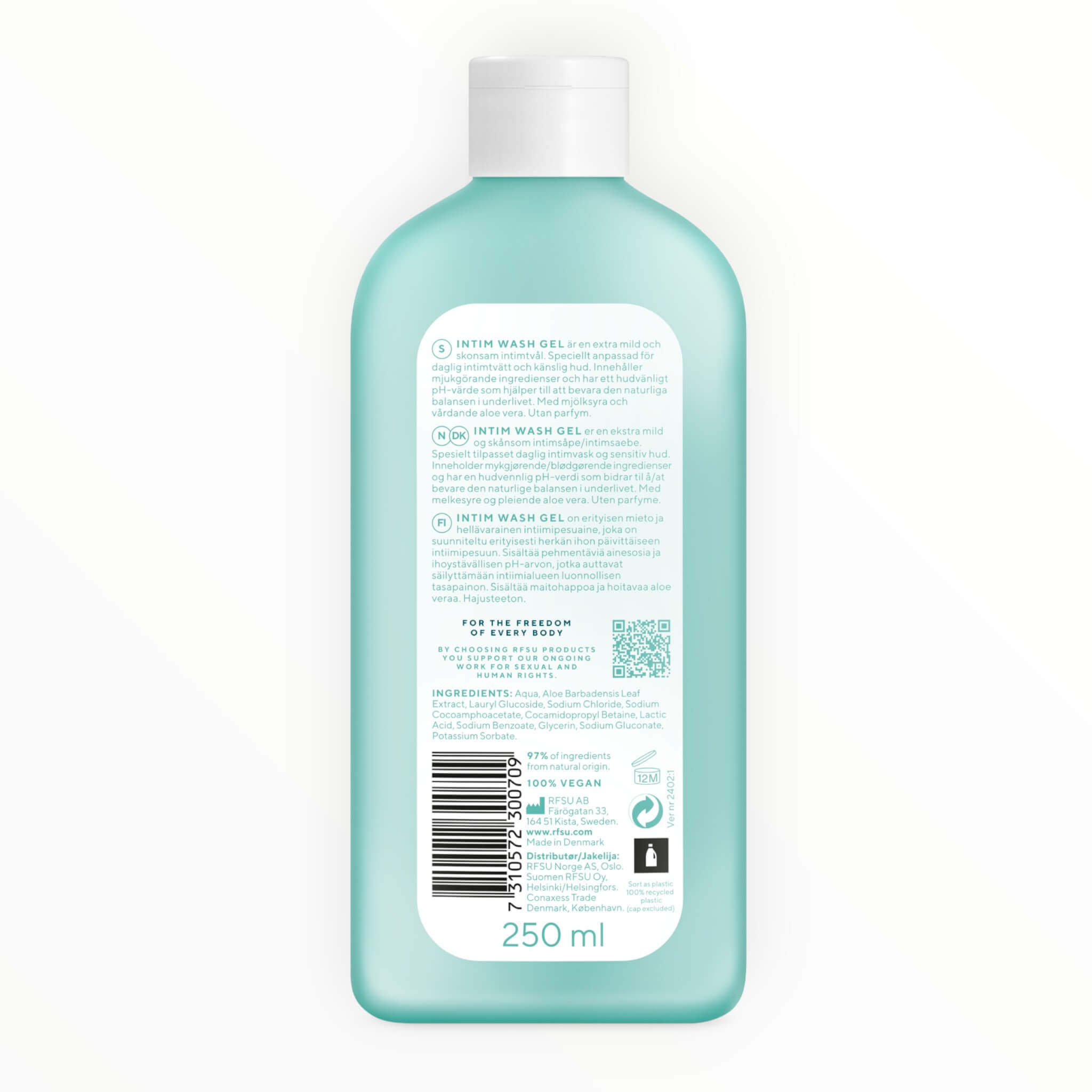 Intim Wash - Wash Gel, 250 ml.
