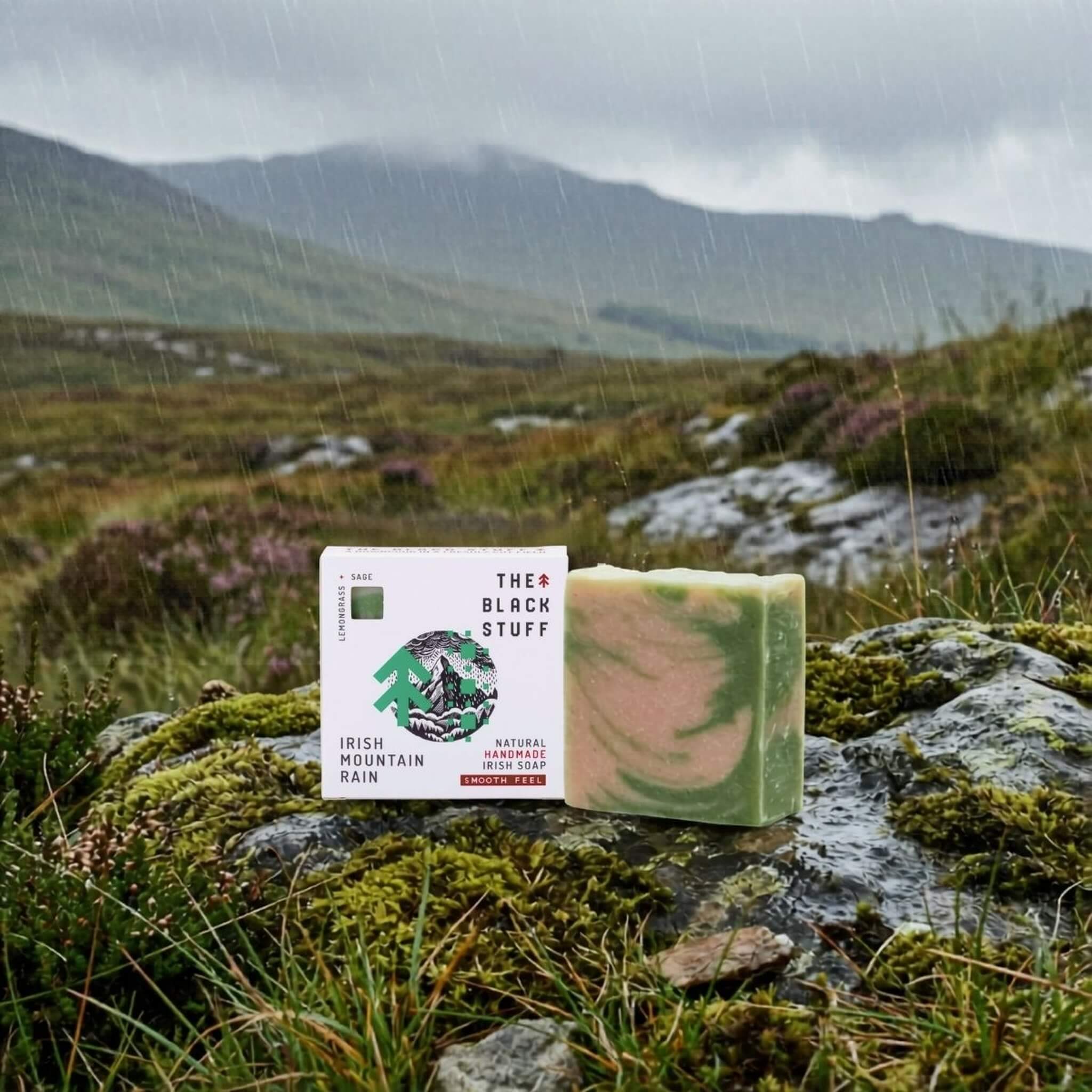 Sæbe, Irish Mountain Rain, 135 g.