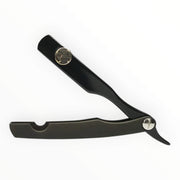 Straight razor, Cerakote finish, Black