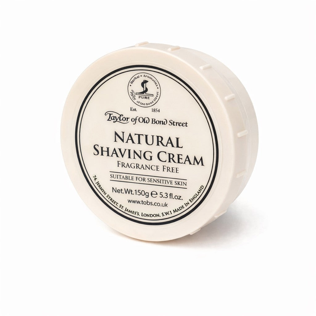 Barbercreme, Natural, 150 g.