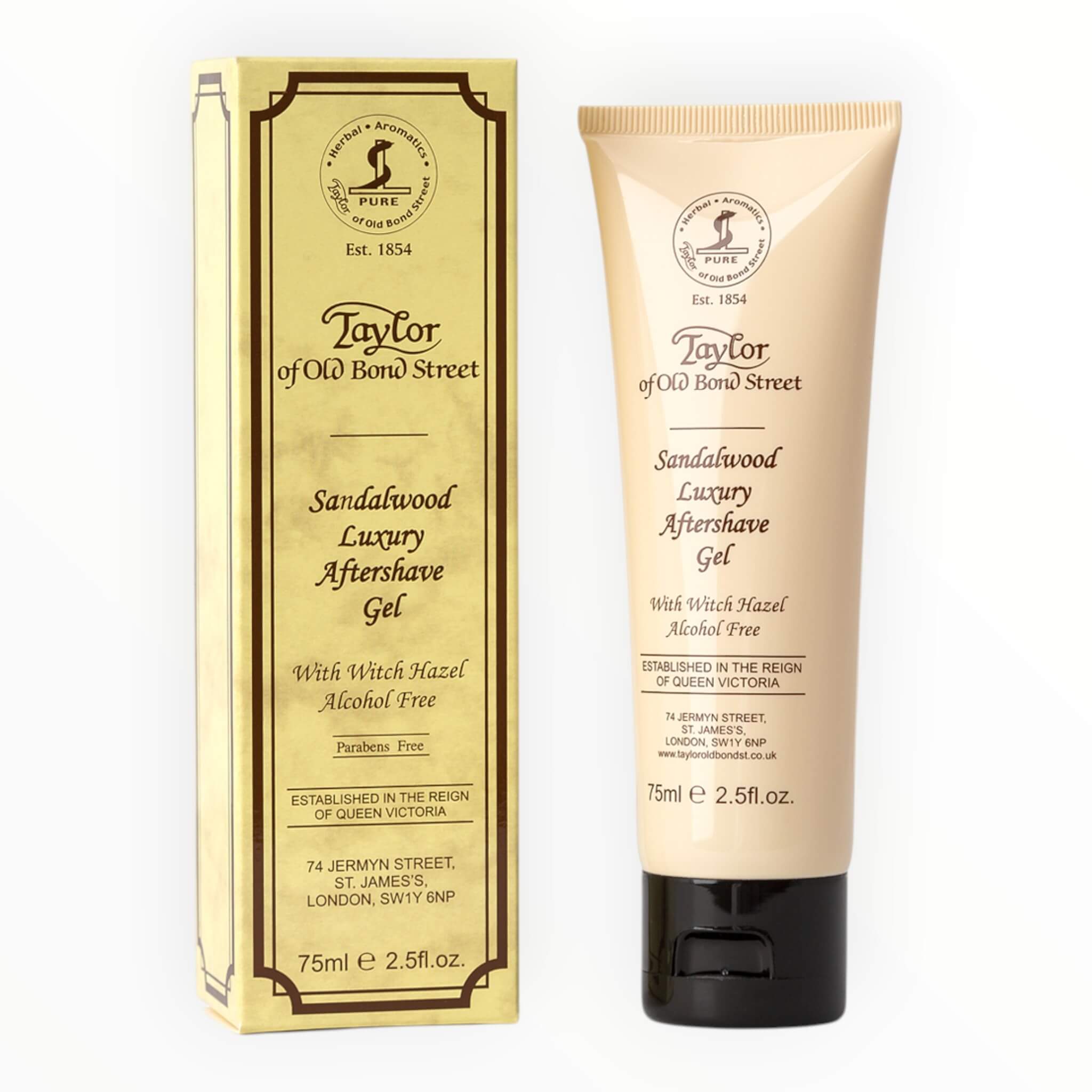 Aftershave Gel, Sandeltræ, 75 ml.