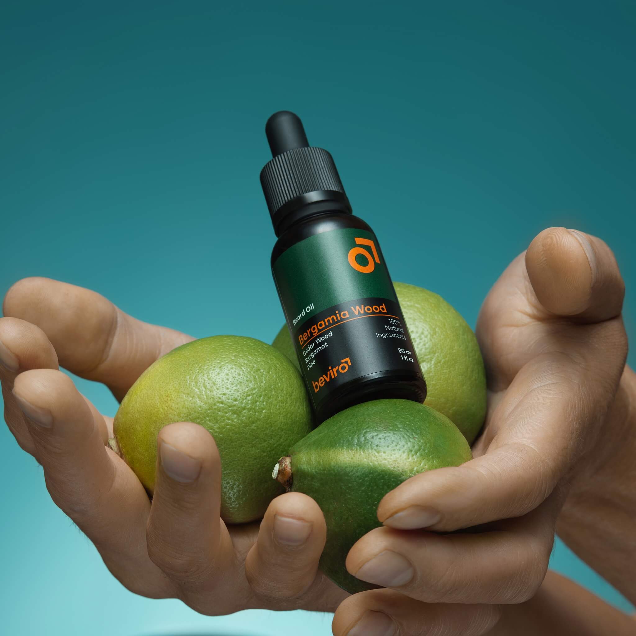 Beard Oil, Bergamia Wood, 30 ml.
