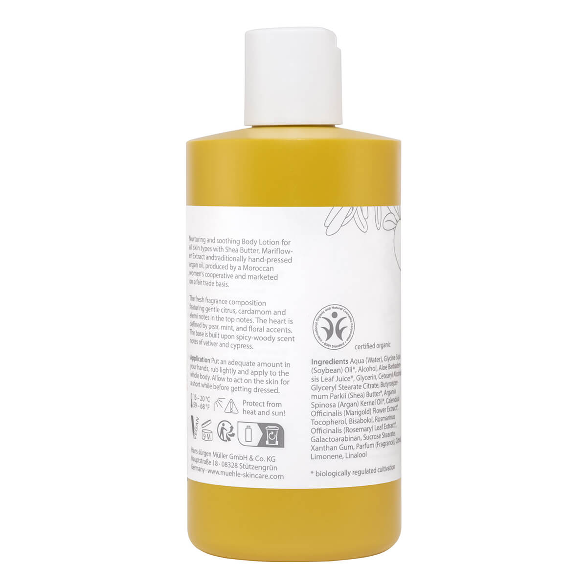Organic Body Lotion, 300 ml.