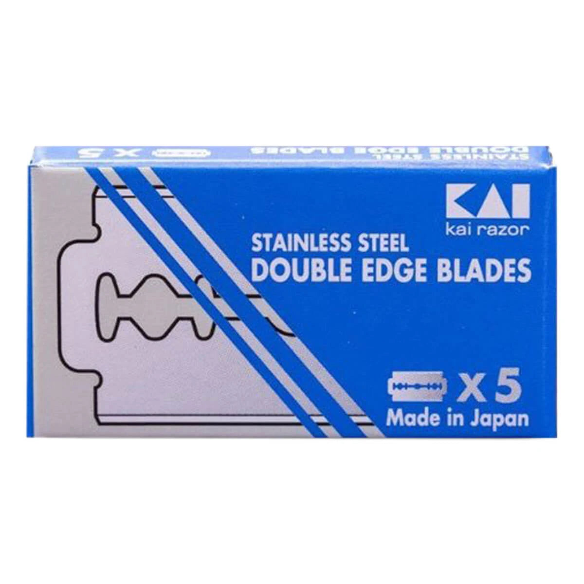 Kai DE-Barberblade, Stainless-Steel, 2x5 stk. (10 stk.)
