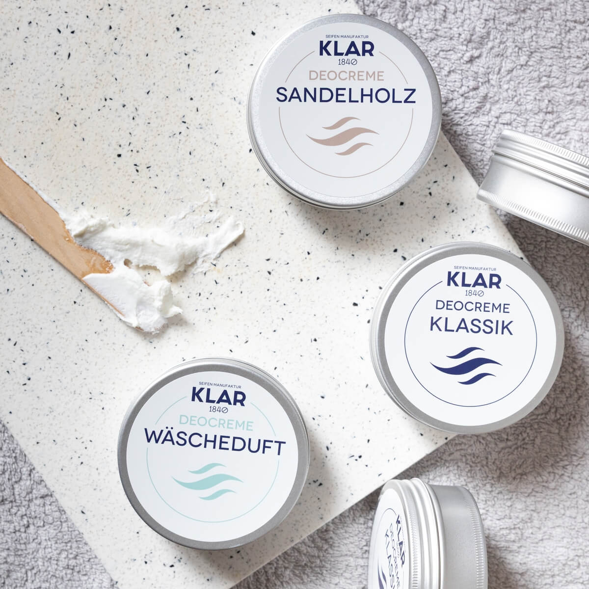 Deodorant Creme, Nyvasket tøj, 65 ml.