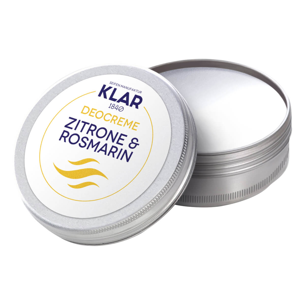 Deodorant Creme, Citron & Rosmarin, 65 ml.