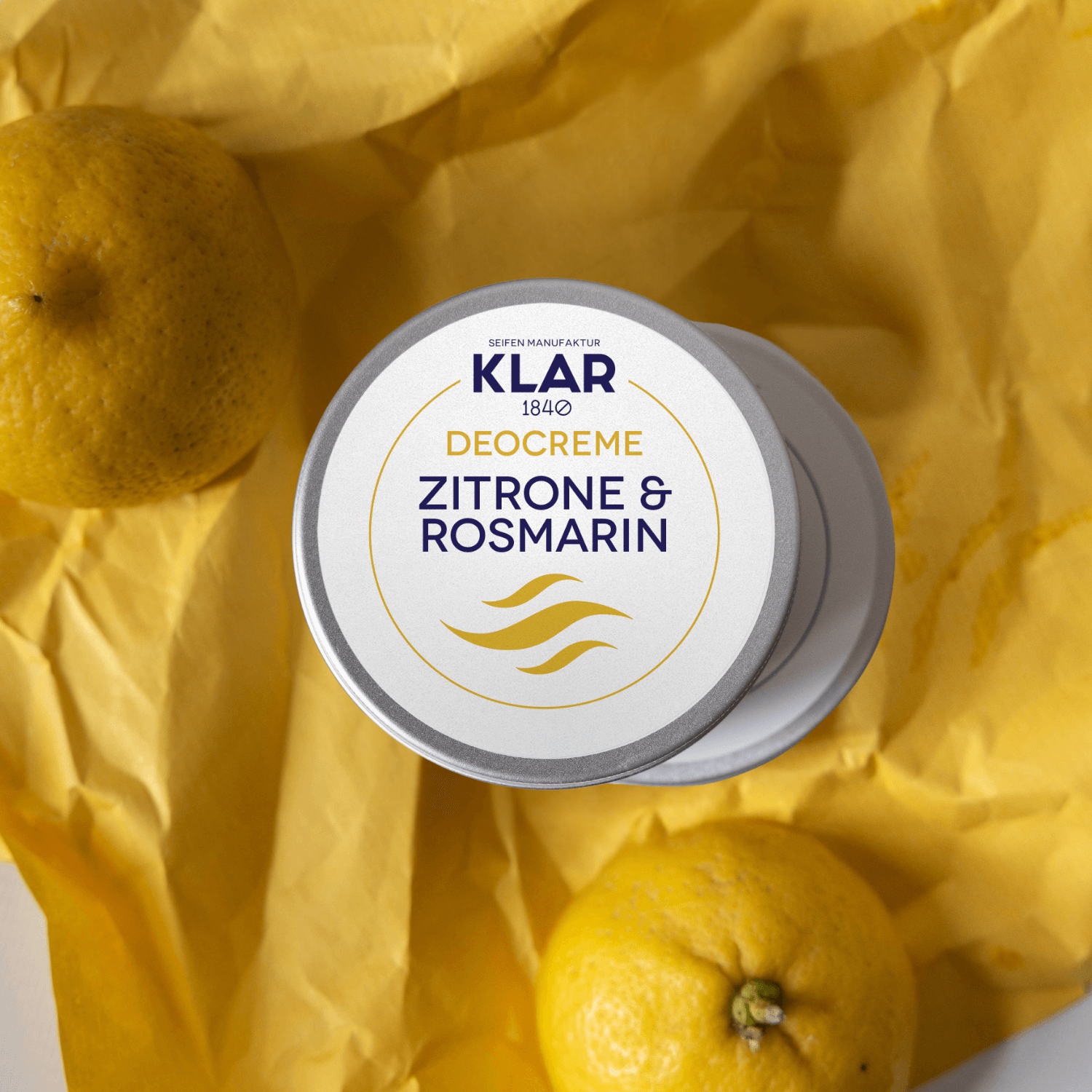 Deodorant Creme, Citron & Rosmarin, 65 ml.