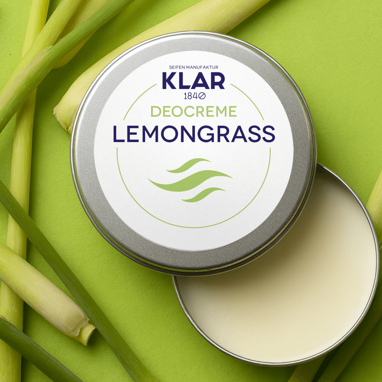 Deodorant Creme, Citrongræs, 65 ml.