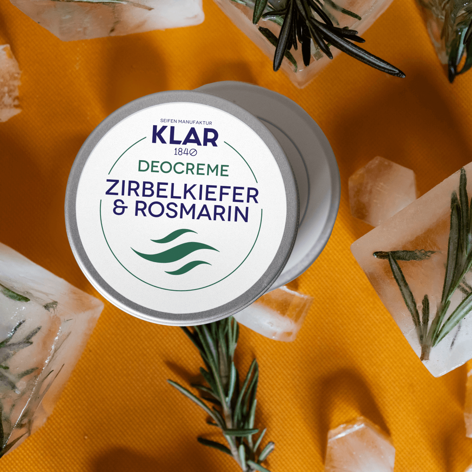 Deodorant Creme, Fyrretræ & Rosmarin, 65 ml.