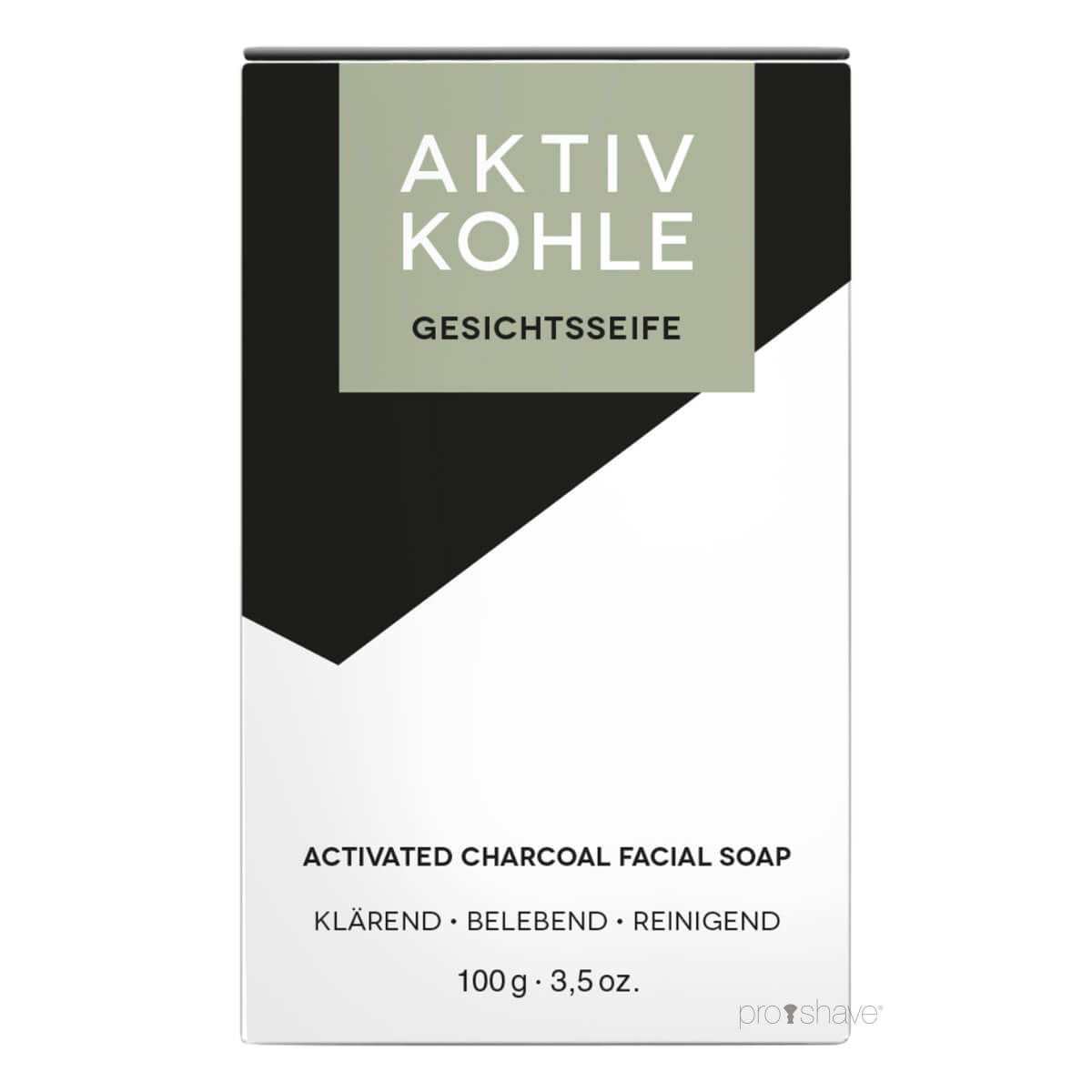 Sæbe, Aktivt kul, 100 gr.